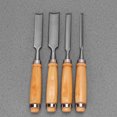 thumbnail image 4 of Shisuyan 1 Set Wood Carving Chisel Sets Carving Chisel Cutter with Handle Woodcarving Tools for Carpentry (Light Brown + Silver), 4 of 8