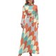 thumbnail image 2 of Vestido largo de dalia de los años 70, vestido de lujo, vestido elegante y chic para mujer, vestidos para fiesta de bodas, ropa, 2 of 5