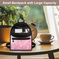 thumbnail image 5 of Eheartsgir Cherry Blossom Iridescent Mermaid Scale Mini Back Pack with Versatile Lightweight Small Backpack for Travel, Polyester Travel Shoulder Bags for Hiking, 5 of 8