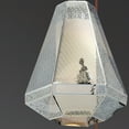 thumbnail image 4 of Transitional 1-Light Large Pendant with Frosted Glass 8 inches Pendants-Chrome Finish Bailey Street Home 79-Bel-2041415, 4 of 6