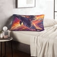 thumbnail image 6 of Daiia Astronaut Dolphin Bedding Waterproof Pillow Protector Zippered Queen – Bed Bug Proof Pillow Encasement-20"x30", 6 of 6