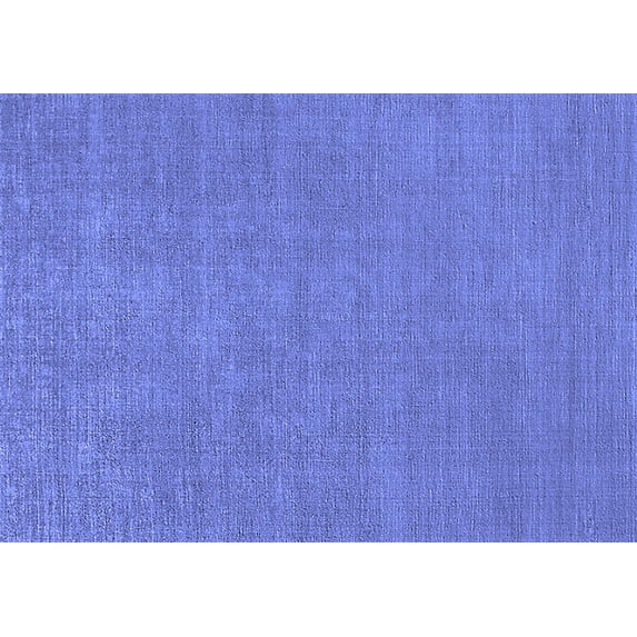 Ahgly Company Machine Washable Indoor Rectangle Oriental Blue Industrial Area Rugs, 5' x 7'