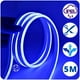 thumbnail image 2 of Tira led neon azul flexible unicolor 5 metros solo rollo impermeable DOSYU  DY-YL08, 2 of 8