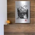 thumbnail image 5 of Luxe Metal Art 'Fujiyoshida And Car' by Pechane, Metal Wall Art, 12"x16", 5 of 9