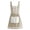 Green, variant on Cross Back Strap Kitchen Apron for Home Use,No-Tie Lightweight Cotton Canvas Apron with Large Pockets for Cooking,Baking,and Gardening