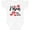 AA-White, variant on Inktastic Nana Was Here Red Kisses Boys or Girls Baby Bodysuit