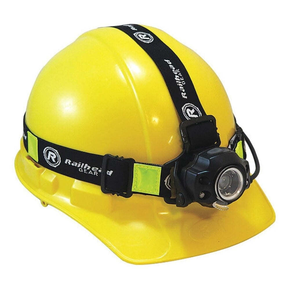 Railhead Gear Headlamp,ABS Plastic,Black,450lm KE-HLFC185