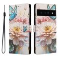 thumbnail image 1 of FOXDOCK Funda Tipo Cartera para Google Pixel 6 Pro con Soporte y Correa – Diseño de Patrones Lindos, 1 of 6