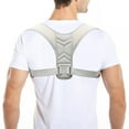 thumbnail image 1 of Muyoka Corrector de postura de espalda para hombres y mujeres, cómodo y eficaz soporte de clavícula para cuello, hombro, alivio del dolor de espalda, soporte espinal totalmente ajustable Muyoka Hogar, 1 of 6