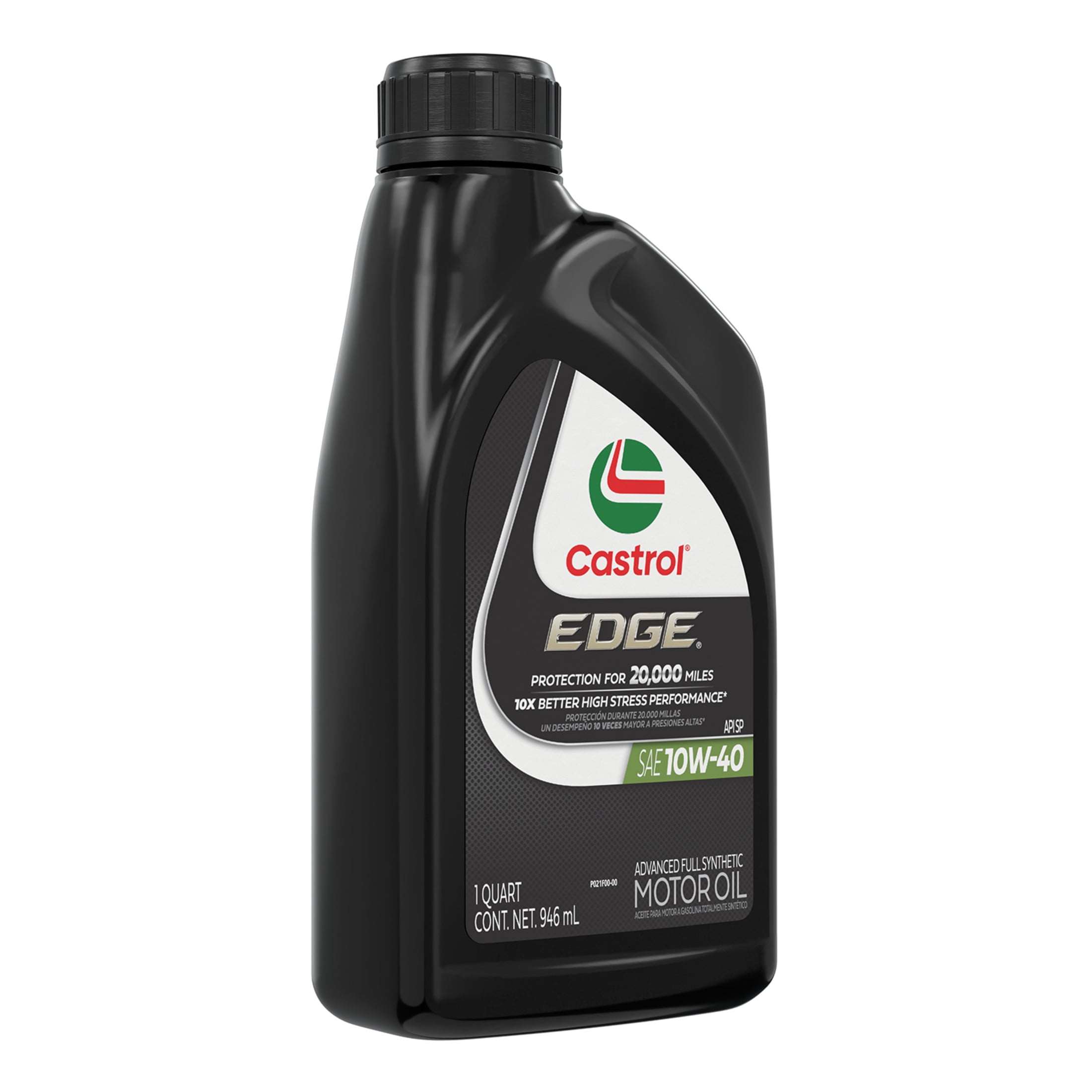 Castrol Edge 10W-40 Advanced Full Synthetic Motor Oil, 1