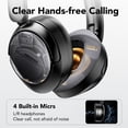 thumbnail image 2 of Hybrid Active Noise Cancelling Headphones -53dB, Bluetooth Headphones 5.4, 60H Playtime Wireless Earbuds, Bass Boosted by 90%, Clear Call, Comfort Fit Over Ear Headphones for Travel Home Office PC, 2 of 14