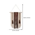thumbnail image 5 of Wall Tapestry Bohemian Style for Decor 2Pcs Hand-Knitted Tassel Hanging, 5 of 5