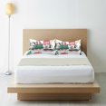 thumbnail image 6 of Yayeee Pillowcase Standard Size Set of 2 Satin Wrinkle Resistant Pillow Case, Christmas Train, 6 of 8