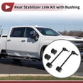 thumbnail image 3 of Unique Bargains No.K6700 Enlaces de Barra Estabilizadora Trasera con 2 Piezas de Buje para GMC Yukon 2000-2014 para Chevrolet Tahoe 2000-2014 Kits de Enlace de Barra 1 Juego, 3 of 7