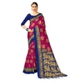 thumbnail image 3 of Pack of Two Sarees for Women Mysore Art Silk Printed Indian Wedding Saree || Diwali Gift Combo, 3 of 3