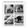 thumbnail image 2 of Pet Heating Pad Soft Electric Blanket Temperature Control Heater Animal Bed Warmer Heated ,Easy to Operate, 2 of 6