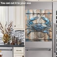 thumbnail image 3 of Blue Crab Dishwasher Magnet Cover Reuseable Refrigerator Magnet Cover Decal Kitchen Fridge Microwave Stickers Hoilday Party Decor 23 x 26 inch, 3 of 5