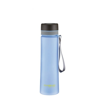 - TKOOFN 1L Outdoor Sports Water Bottle Blue
