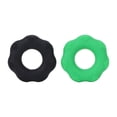 thumbnail image 1 of Ejercitador de dedos, 2 piezas Fuerza de agarre de los dedos Fortalecedor de agarre de mano Anillo de entrenamiento de fuerza de agarre Claridad notable, 1 of 8