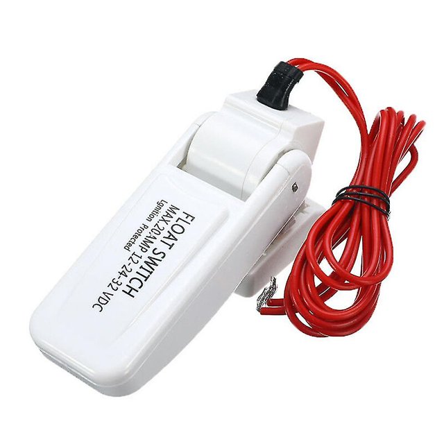 Interruptor de flotador de bomba de sentina automático, 12v, 24v o 32v, Compatible con barco, yate, caravana, Camping, pesca marina