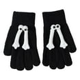 thumbnail image 3 of Guantes de mano 3D Yinane comodidad novedad mujeres niñas Negro, 3 of 8