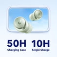 thumbnail image 4 of Soundcore by Anker Space A40 Auto-Adjustable Active Noise Cancelling Wireless Earbuds, Reduce Noise by Up to 98%, 50H Playtime, Hi-Res Sound, Comfortable Fit, App Customization, Wireless Charge, 4 of 9