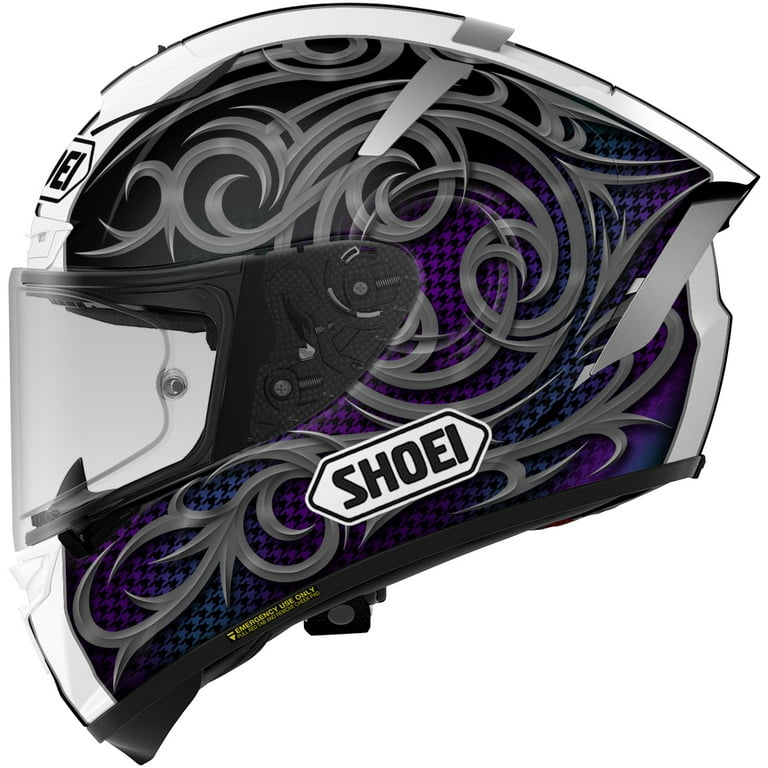 Shoei X-14 Kagayama 5 Helmet Black XLG 0104-1705-07 - Walmart.com