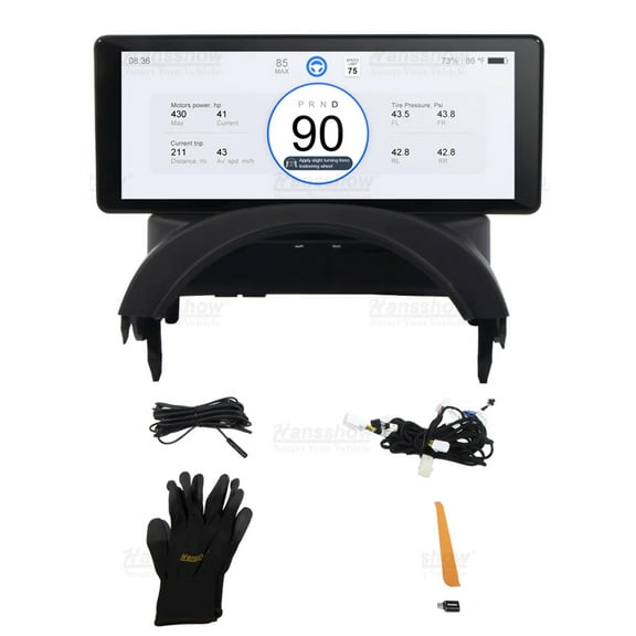 Tesla Model 3, Y F68 Carplay Dashboard Touch Screen 6.86" Display, 2017-2024