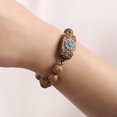 thumbnail image 3 of Pulsera de cuentas Pulsera de cuentas de madera Joyería de rosario Joyería de mano Pulsera decorativa, 3 of 7