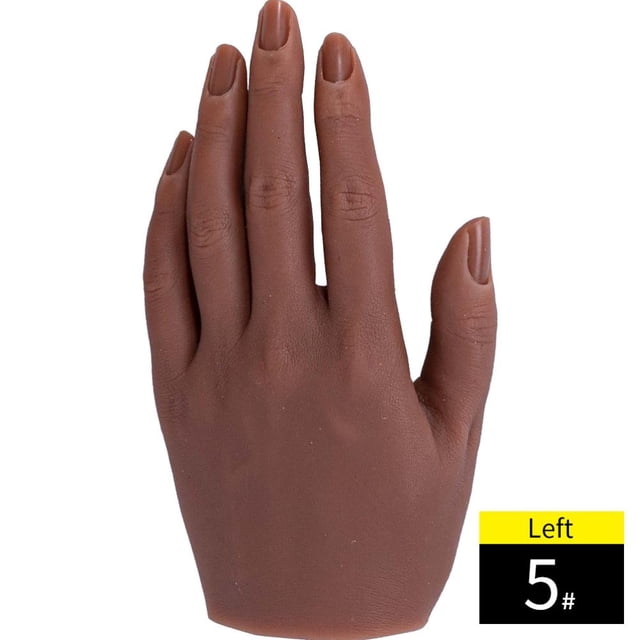 Modelo De Mano Simulación De Silicona Modelo De Mano Manos Falsas Resistentes A Altas Temperaturas Para Pintar Bocetos Yuarrent CE008211-07