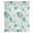 Blue, variant on Teal Blue Flower Sheer Curtains 84 Inches Long, Abstract Garden Botanical Leaves Light Filering Curtains, Breathable Simi Curtain Privacy Drapes for Living Room Bedroom Lightweight Window Treatment