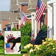thumbnail image 2 of Btomtd Independence Day Garden Flag Garden Flag Double Sided USA Flag USA 4th July Independence Day Home Farmhouses Decor 12x18 Inch, 2 of 6