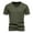 #Green, variant on Rigardu t shirts for men Men's Fashion Spring And Summer Casual Short Sleeved V Neck Solid Color T Shirt Tops Men's T Shirt mens t shirts mens tops Black L