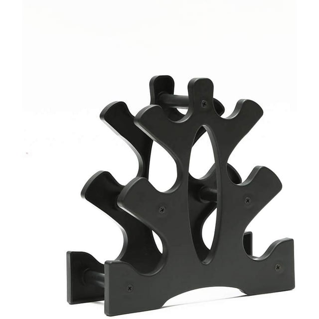 Dumbbell Rack, 3 Tier Vertical Dumbbell Weights Rack Set 6 Hand Exercise Fitness Gym Dumbells, Hex Dumbbell Storage, Dumbbell Tree, Hand Weight Tower Stand Gym Dumbbell Rack Dumbbells Rack Fitness