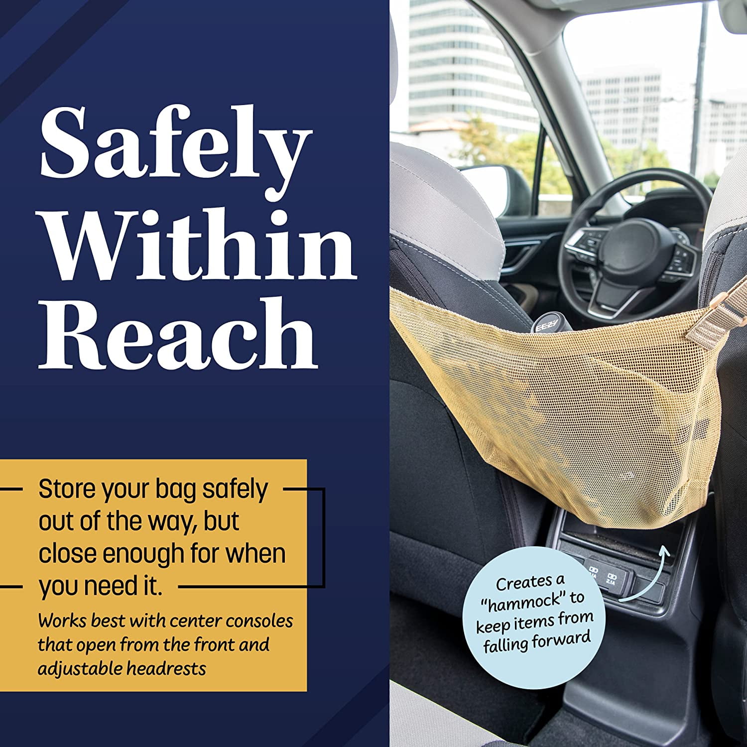 purse hammock for car