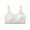 White, variant on Bovxnpu Summer Girls Underwear, Girls Seamless Training Bras Sports Bra, Girls' Sports Bra Breathable Underwear Thin With Built-in Chest Cushion Underwear 15-16 Years