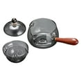 thumbnail image 1 of jifeng Glass Teapot 17oz/500ml Non Dripping Spout Heat Resistant Tea Steeper Loose Leaf, 1 of 3