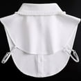 thumbnail image 4 of YooGuoGuo Rhinestone Fake Collar Detachable Dickey Collar Blouse Half Shirts Peter Pan Faux False Collar for Women, 4 of 6