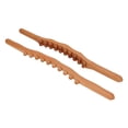 thumbnail image 1 of 2pcs Wooden Scraping Stick Lymphatic Drainage Muscle Relaxation Gua Sha Massage Tool for Neck Shoulder, 1 of 14