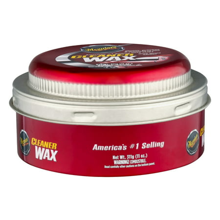 Meguiar’s Cleaner Wax – Paste Wax Cleans, Shines and Protects in One Easy Step – A1214, 11 (Best Tire Cleaner Shine)