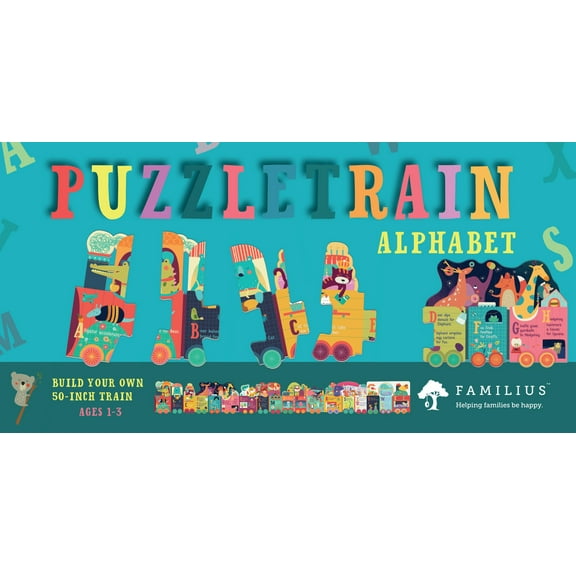 PuzzleTrain: Alphabet 26-Piece Puzzle (General merchandise)