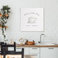 thumbnail image 2 of Stupell Industries Everyday National Coffee Day Canvas Wall Art, design by Cindy Jacobs, 2 of 7