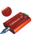 thumbnail image 2 of CAN Analyzer CANalyst-II PRO CANOpen J1939 USBCAN-2II Converter Compatible with ZLG USB to CAN USBalyst-II,1 * CANalyst-II PRO analyzer 2 * OBD adapter adapters,Red, 2 of 6