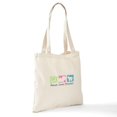 thumbnail image 7 of CafePress - Peace, Love, Doodles Tote Bag - Unisex Canvas Tote Bag, Beige, 1-Piece, 7 of 7