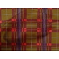 thumbnail image 4 of oneOone Cotton Poplin Fabric Tartan Check Print Sewing Fabric BTY 42 Inch Wide, 4 of 4