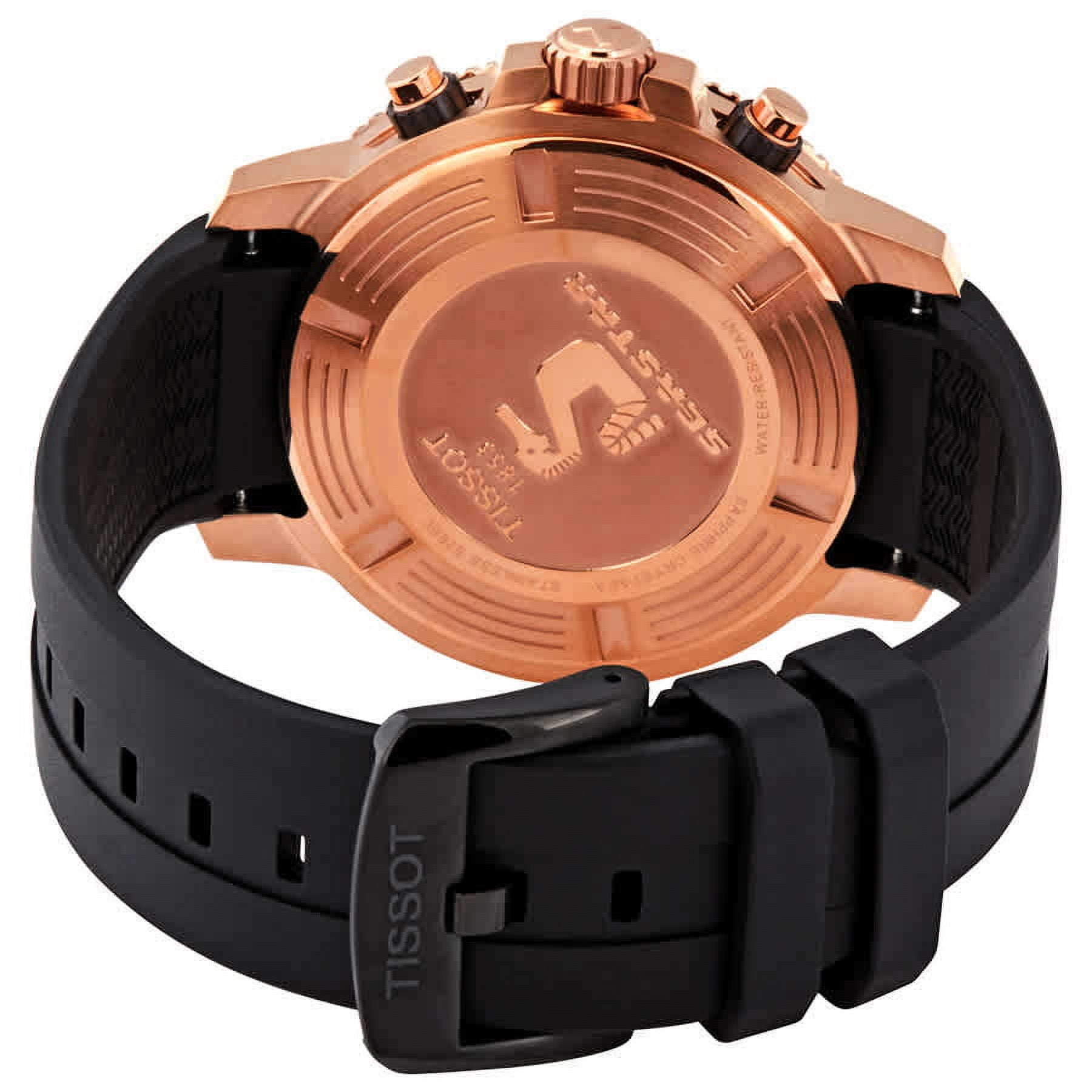 Tissot Men's Seastar 1000 Chronograph Quartz Gold 45.5mm Watch