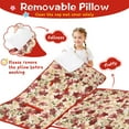 thumbnail image 3 of Pioneer Flower Floral Print Pattern Toddler Nap Mats for Kids Preschool,Sleeping Mat Bag or Kids,Toddler Sleeping Bag,Toddler Nap Mat or Daycare, 3 of 6