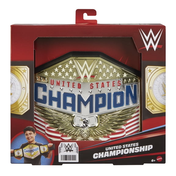 United States Championship - WWE Toy Wrestling Belt Mattel WWE Toy Wrestling Belt
