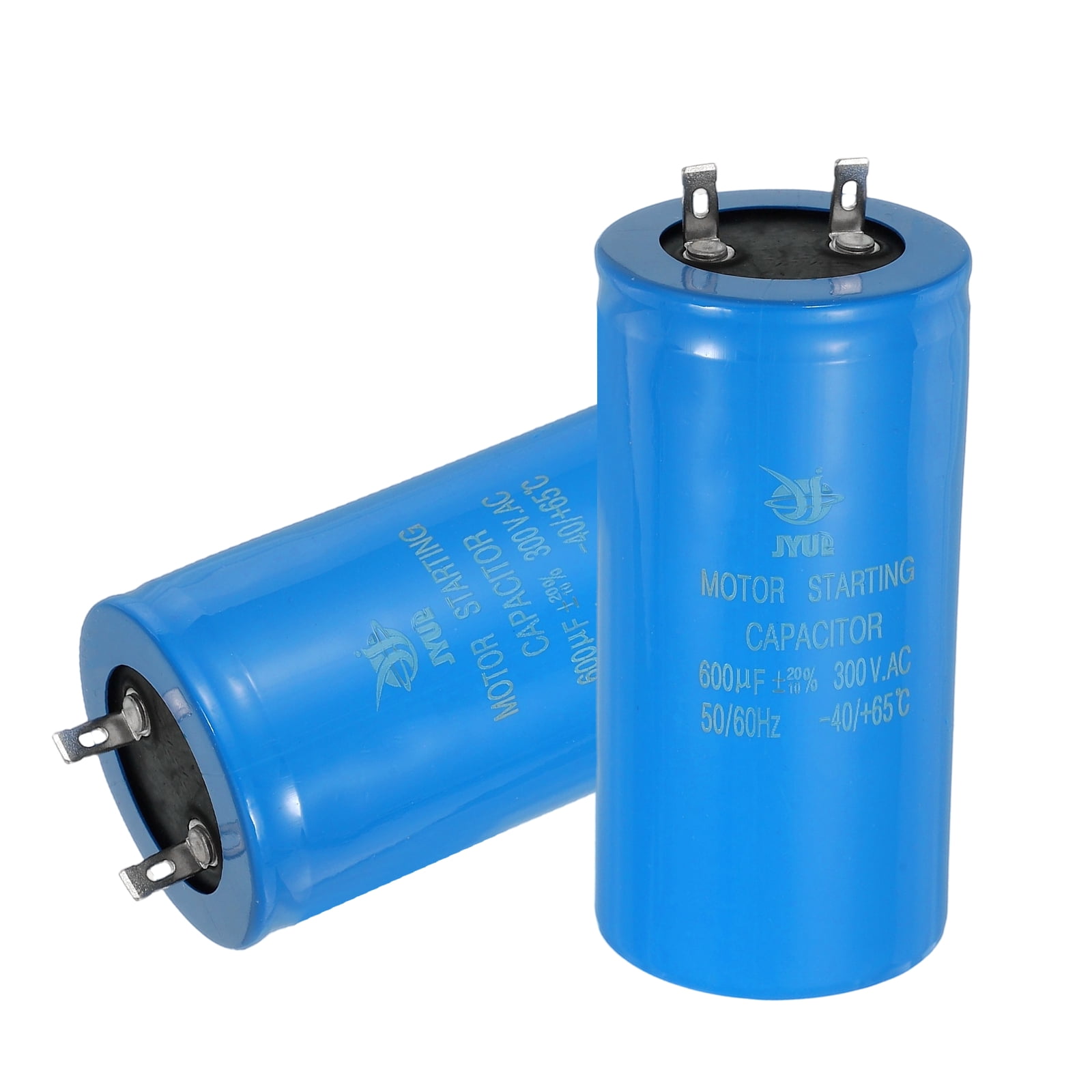 Uxcell Motor Start Capacitor, 600uf 300V CD60 Running Capacitor Starting Capacitor for Air Conditioners, Electric Motor Starts Running