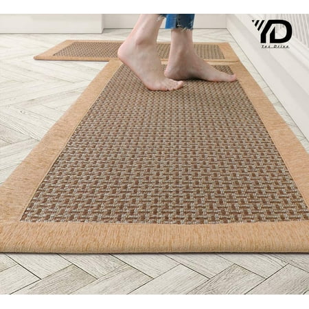 Kitchen Rugs and Mats Non Skid Washable, Absorbent Rug for Kitchen